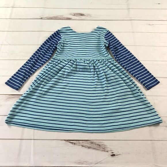 Hanna Andersson Blue Stripes Long Sleeve Dress - Picture 11 of 11